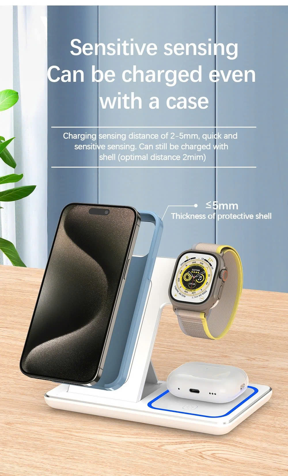 ChargeHub Master: Wireless Charger Station