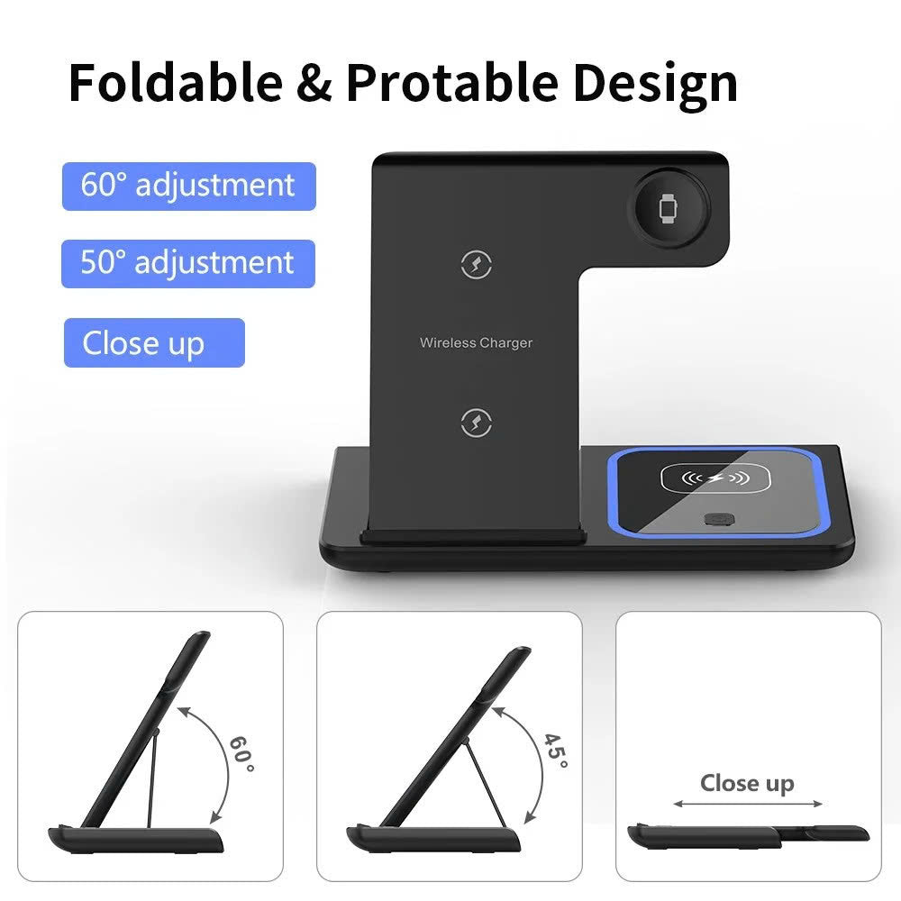 ChargeHub Master: Wireless Charger Station