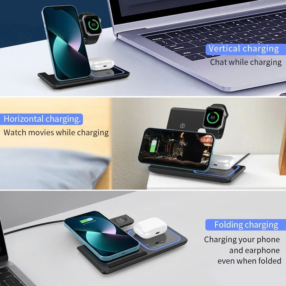 ChargeHub Master: Wireless Charger Station