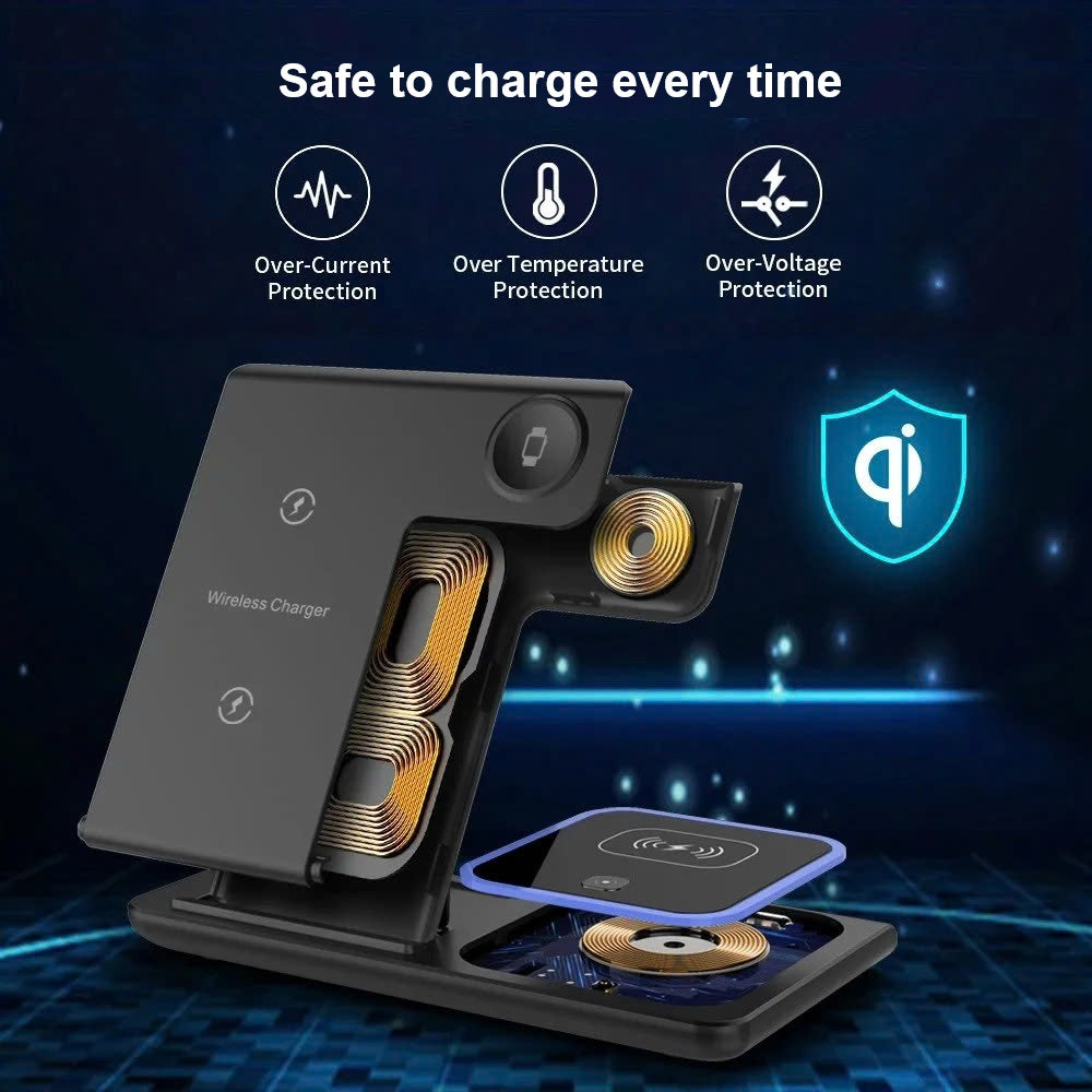ChargeHub Master: Wireless Charger Station