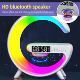 Led Smart Lamp-Wireless Charger-Alarm Clock