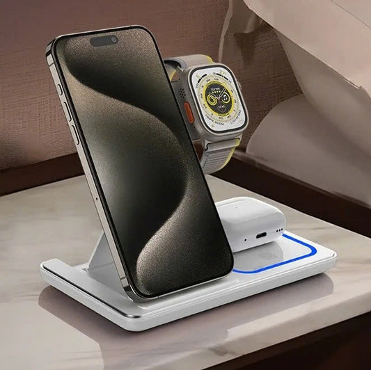 ChargeHub Master: Wireless Charger Station
